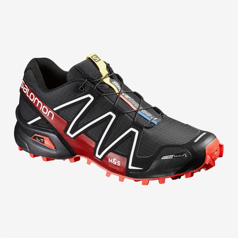 Chaussure Trail Salomon SPIKECROSS 3 CS Noir Homme | QPK-9552527